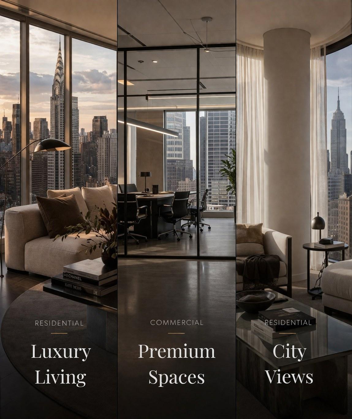 Luxury Living, Premium Spaces, City Views